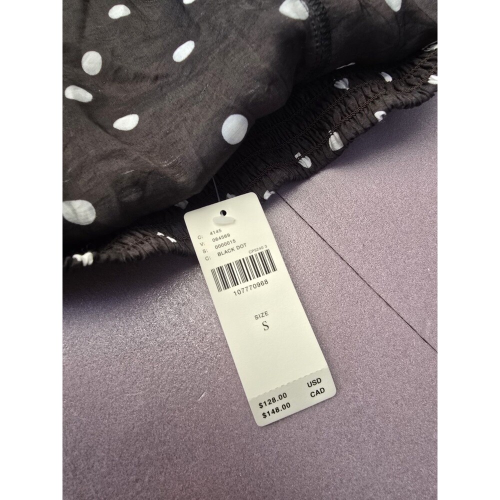 Balloon Leg Jumpsuit Celandine Breeze Sheer S Anthropologie Polka Dot Lightweigh - Picture 8 of 10